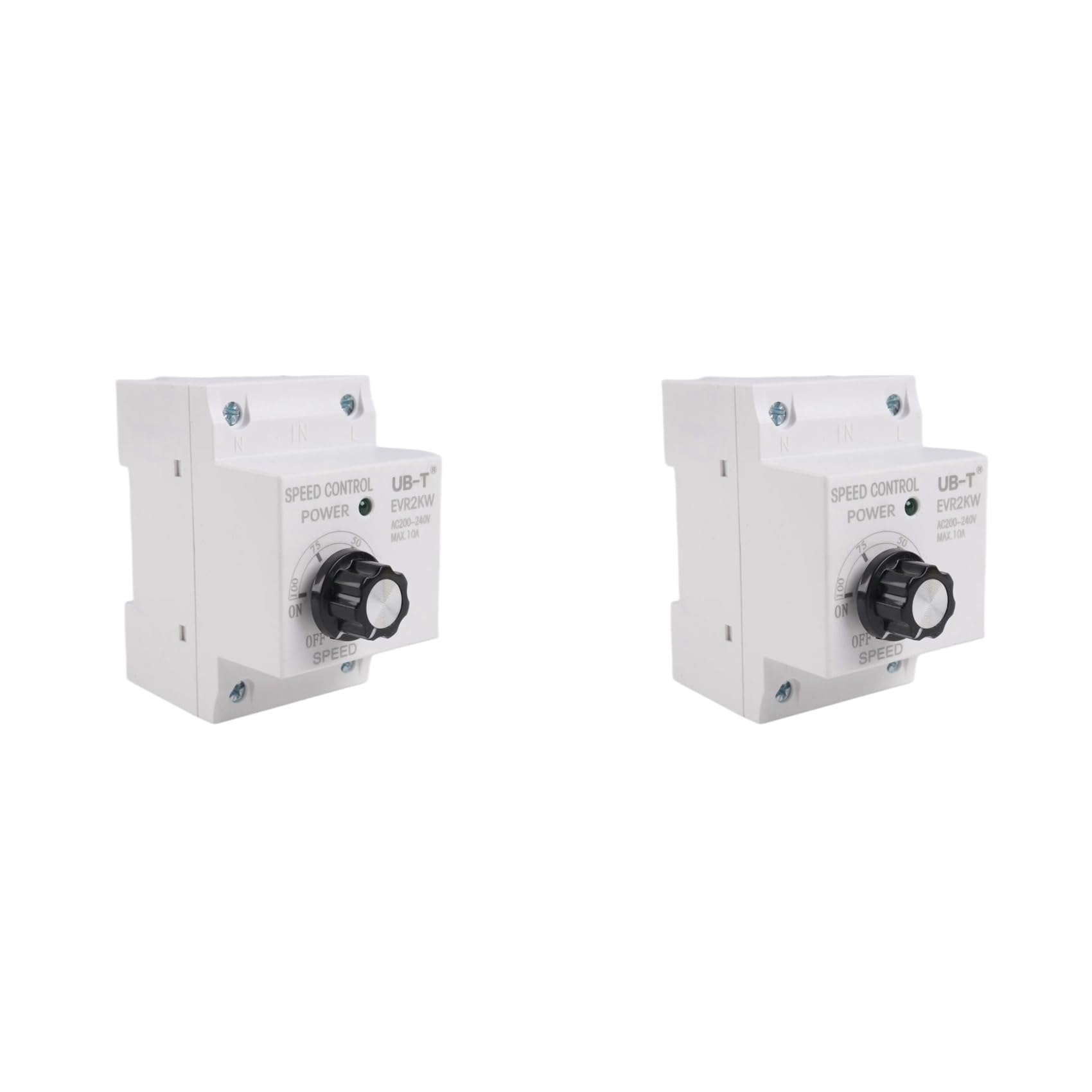 Jnchdghwa 2X 220V Angle Grinder Fan Speed Governor Ceiling Fan Stepless Electronic Voltage Regulator Speed Controller