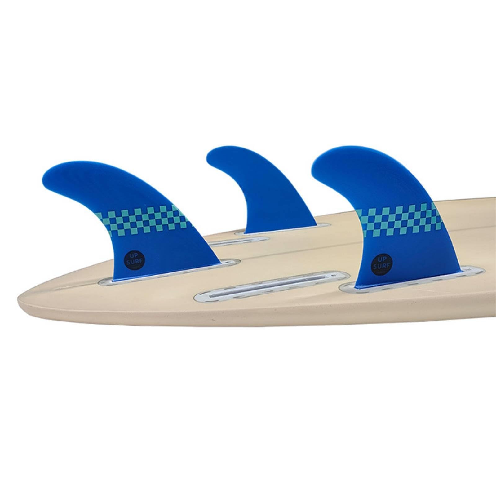 Amagogo de Surf Quilla Estabilizador Diseño de una Pestaña con Plantilla Afinada para Generar Mayor Velocidad en Caja de Quilla Estándar Adecuada para de Surf