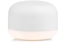 Yogasleep Travel Mini Portable White Noise Machine: 6 Soothing Sounds, Dimmable Night Light, USB Rechargeable for Baby & Adult Sleep Therapy