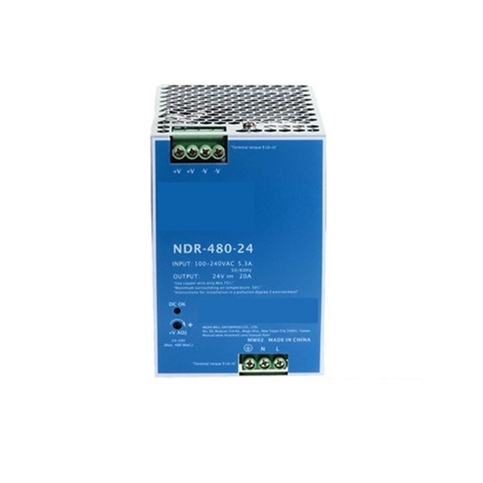 BRODEFUP NDR-480-2424V 20A 480W Single Output Power Supply