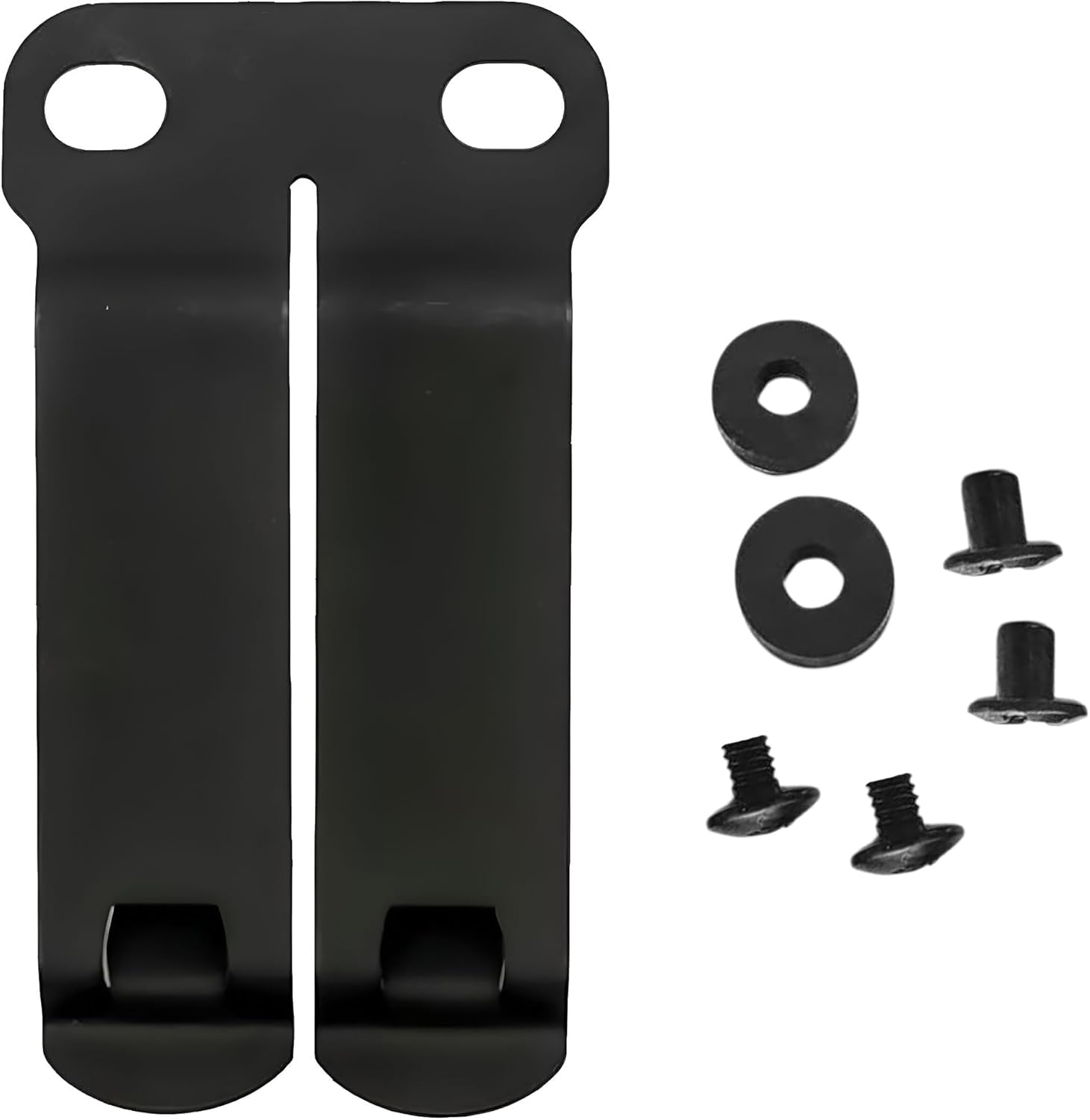 DCC Monoblock Belt Clip - IWB/OWB Attachment for Concealed Carry Holster - 1.5" &amp; 1.75" Size - Grey &amp; FDE Options - Mounting Hardware Included - Made in USA