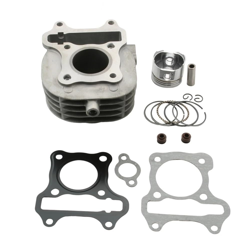Kit blocco cilindri Scooter 39mm V50lets4lets5 per Suzuki | Per indirizzi UZ50 50cc 4T 11211-32G00 Spinotto pistone da 10 mm 4 tempi