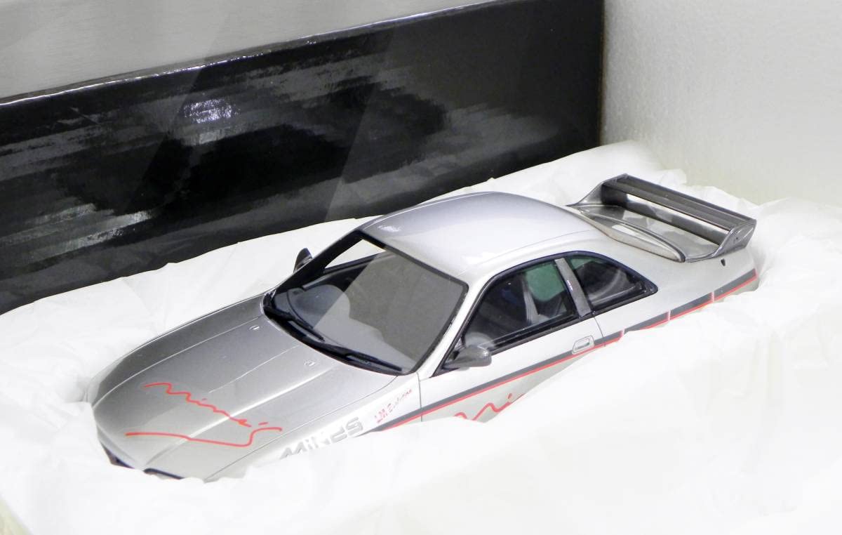 Amazon | OttO 1/18 Mine's SKYLINE GT-R BCNR33 シルバー 未展示 日産