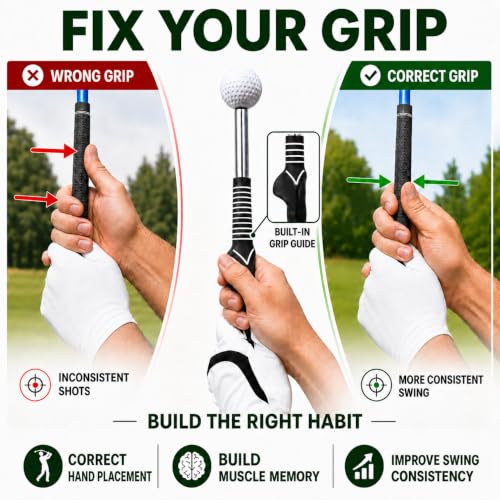 FODESAN Retractable Golf Swing Trainer