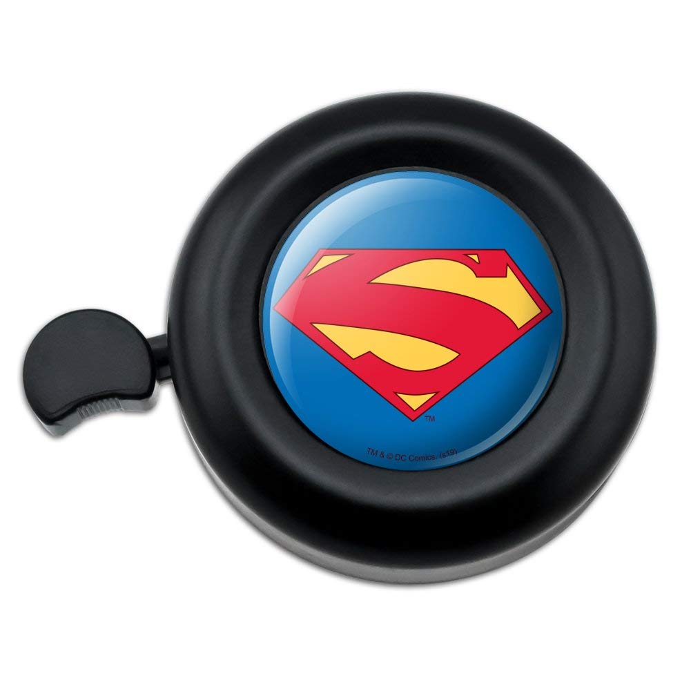 GRAPHICS & MORE Superman New 52 Shield Logo Bicycle Handlebar Bike Bell