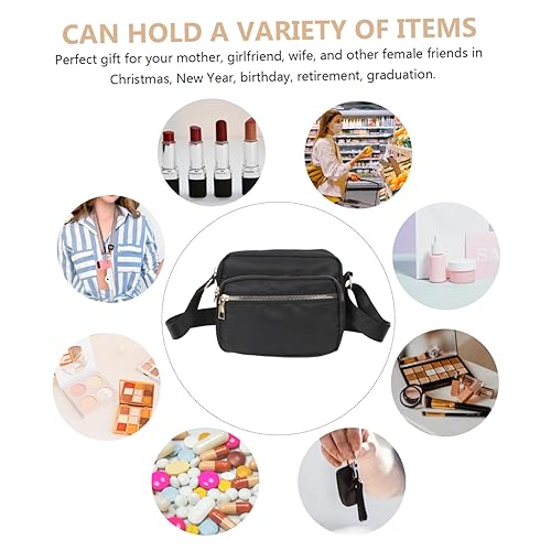 Nylon Sling Bag for Women Multi-purpose Shoulder Pack Durable and Breathable Design for Travel and Daily Use Oxford3