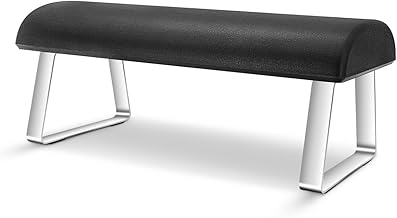 Desk Foot Rest Stool, Super Durable Ergonomic Office Foot Rest Under Desk Pedicure Foot Rest, Washable Foot Stool Under Desk (Black)