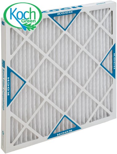 Koch FilterMulti-Pleat XL8 SC 102-700-017 MERV 8 Extended Surface Pleated Panel Filter 16Hx25Lx2W (Pack of 12)