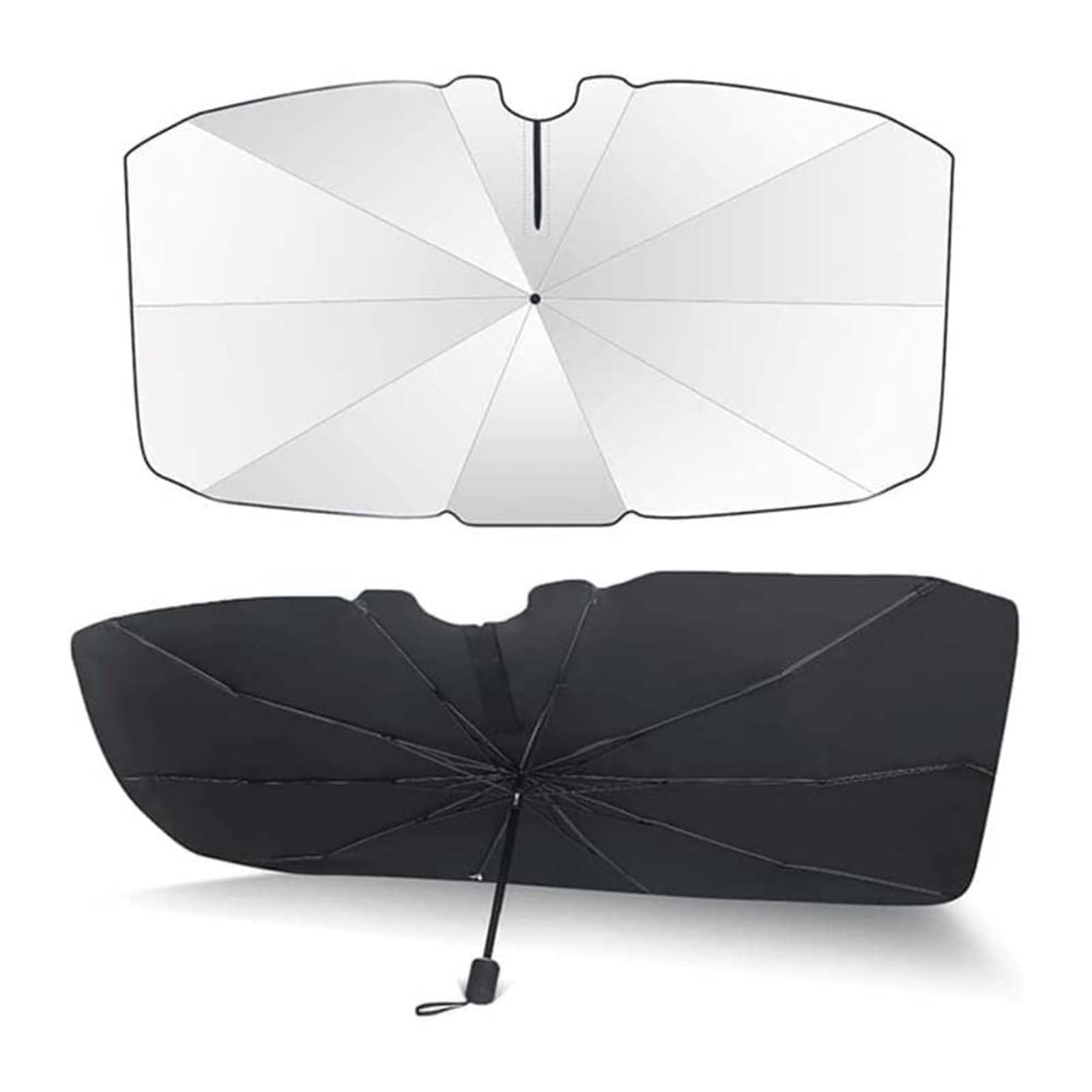 SRCUZK Car Sunshade Umbrella, for Jaguar F PACE Windscreen Sun Shade Folding Parasol UV Block Heat Reflector for Front Windshield