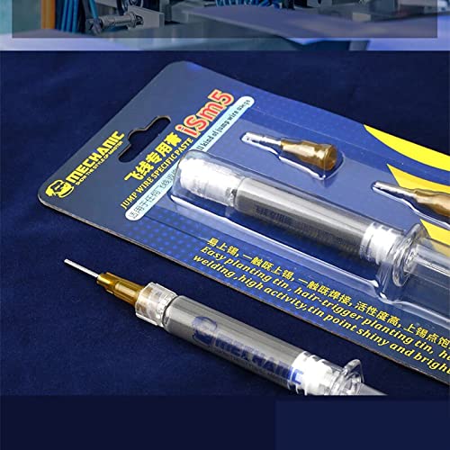 Image of Mechanic ISM5 Fly Jump Wire Soldering Flux Paste Low Temperature 220-230 Tin Solder Paste for Fingerprint Flying line Solder Paste