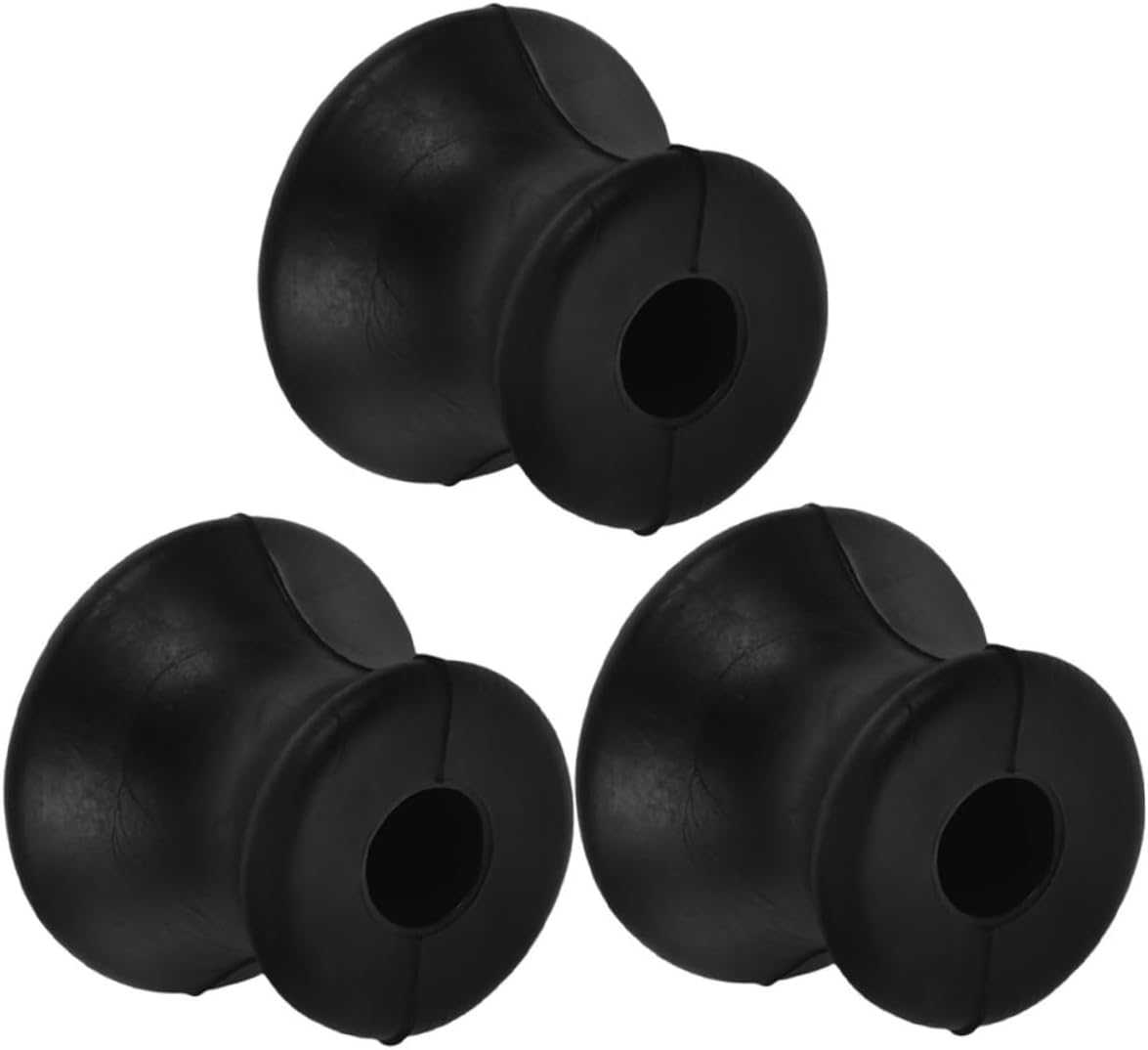 3pcs Tuning Fork Holder Universal Rubber Base for Home Office