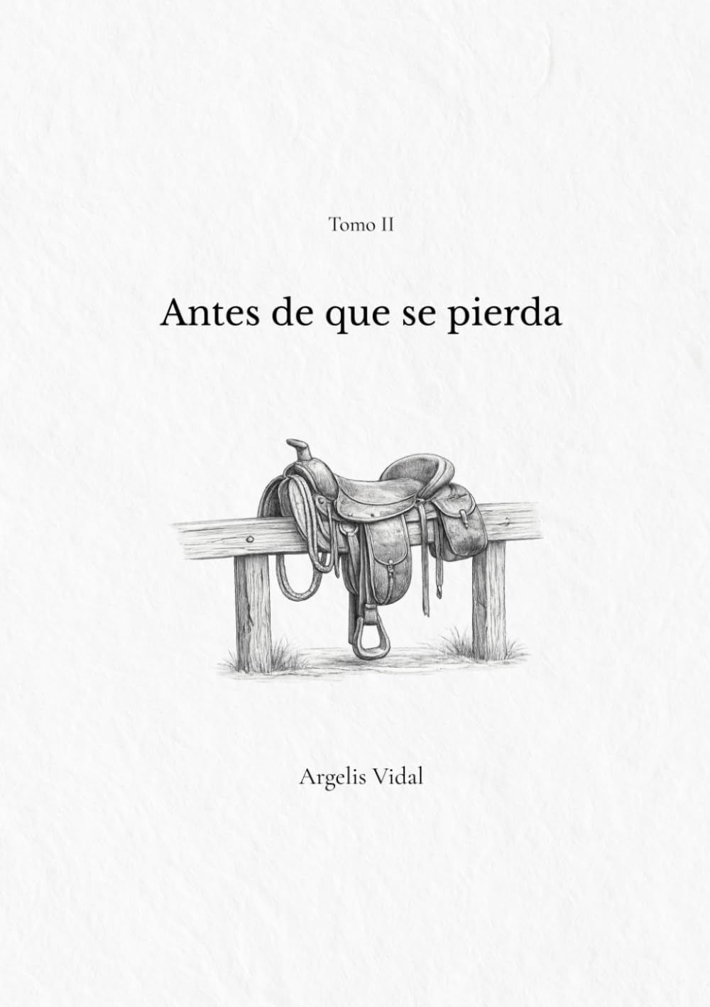 Antes de que se pierda (Memorias de Argelis Vidal)
