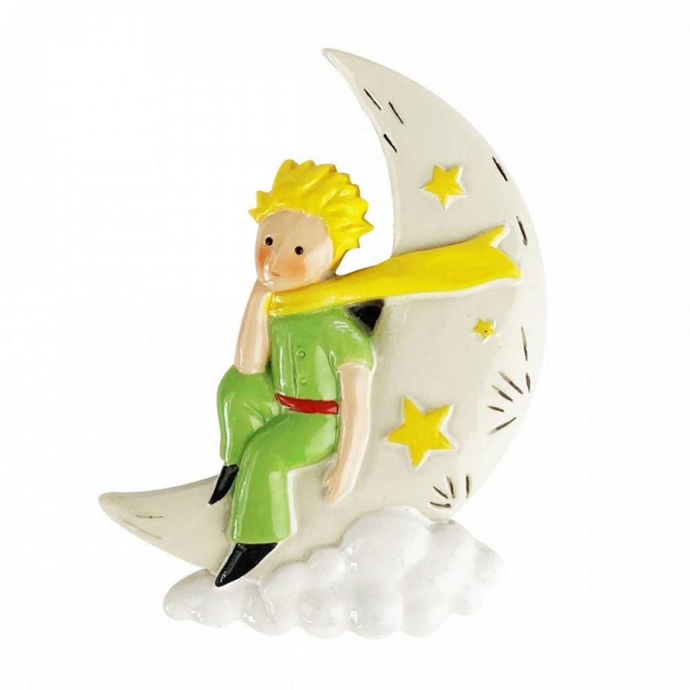 Magnet Figurine The Little Prince Sitting on the Moon (70mm)