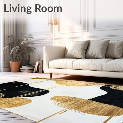 Tapete decorativo rectangular 8'x10' washable miniatura 2