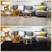 Mugorn 8x10 Area Rugs for Living Room, Large Fluffy Black Rugs for Bedroom, Soft Carpet Shag Kids Room Rug, Non-Slip Fuzzy Rugs Indoor (8ft x 10ft, Black)