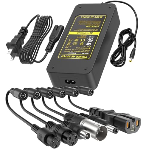 ETL Certified 48V Electric Bike Charger, 54.6V 2A Fast