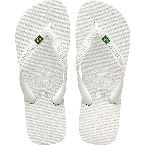 Chinelo Brasil, Havaianas, Adulto Unissex, Branco, 37/38 Chinelo Brasil, Havaianas, Adulto Unissex, Branco, 37/38