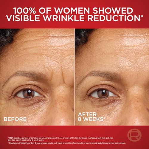 Image of L'Oreal Paris Revitalift Triple Power Anti-Aging Face Moisturizer, Fragrance Free, Pro Retinol, Hyaluronic Acid & Vitamin C to Reduce Wrinkles, Firm & Brighten Skin, 2.55 Oz