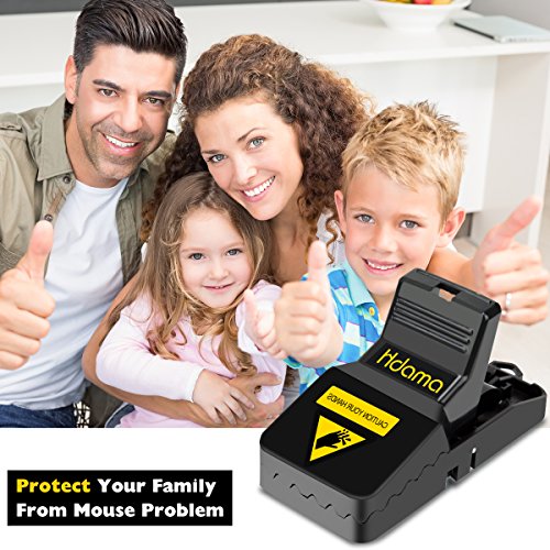 Image of Hdama Mouse Trap, Mouse Traps That Work Small Mice Trap Outdoor Indoor Best Snap Traps for Mouse /Mice Safe and Reusable 6 Pack Quick Kill Mice Traps | Small snap design for mice and rats. Safe, reusable for home use. Effective and clean trap.