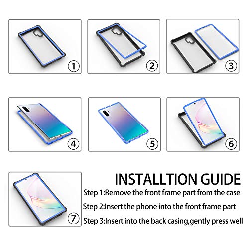 Coque Note 10 Plus antichoc pour usage quotidien actif noir - 7