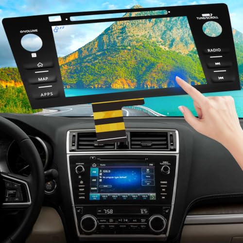 TsuperU 8' Touch Screen Digitizer Replacement for Subaru Legacy Outback Radio Screen 2018 2019, Touchscreen fit 86431-AL62A 86471-AL65A 86471-AL66A OEM Upgraded Ultra-Sensitive High-Definition-MAP
