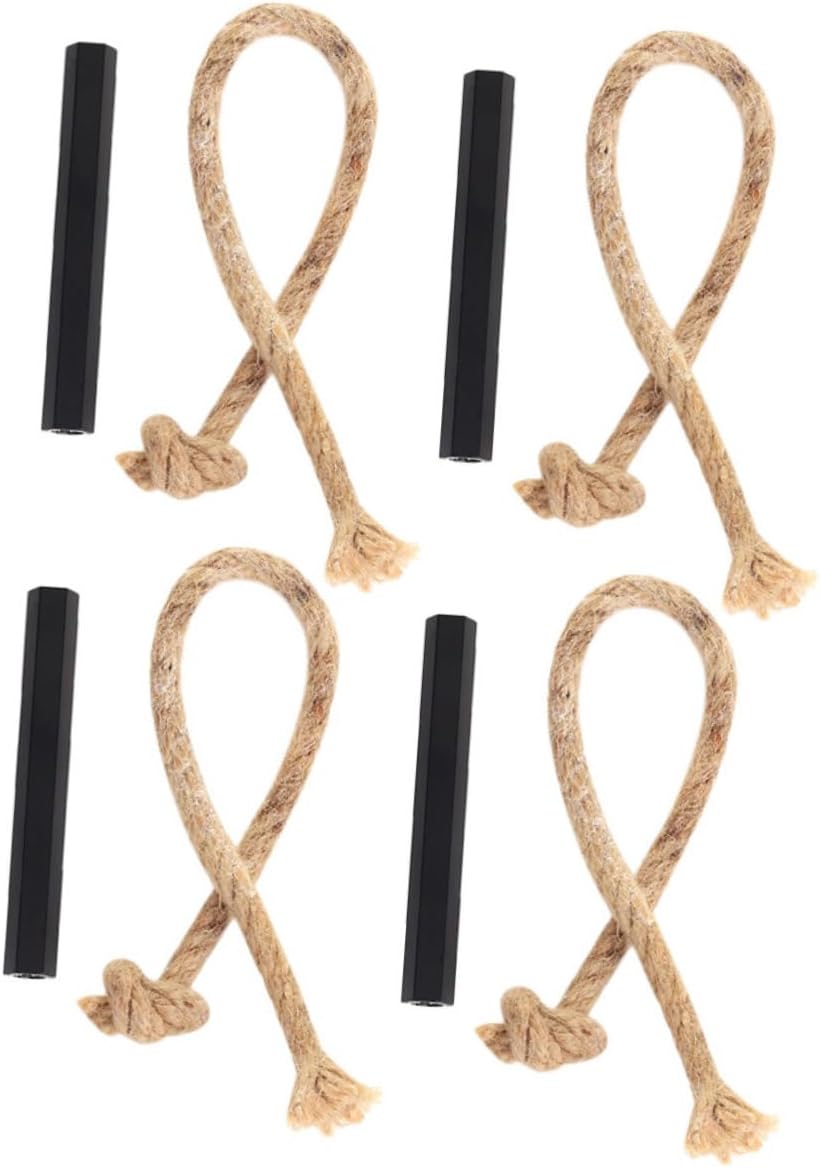 Totority 4pcs Beeswax Twine for Fire Fire Ropes Camping Survival Rope Lighter Outdoor Cord