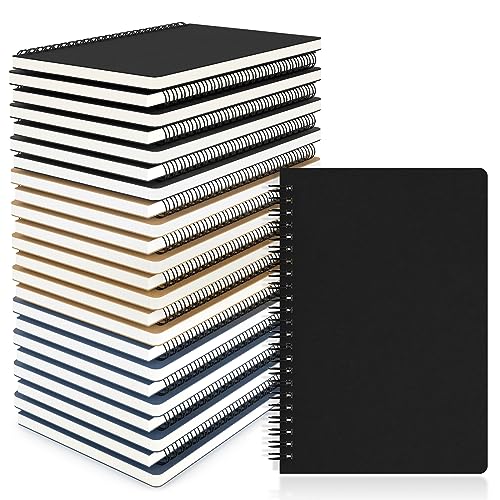 Carnet à spirales A5 de 14 x 22 cm pour ne plus perdre vos idées