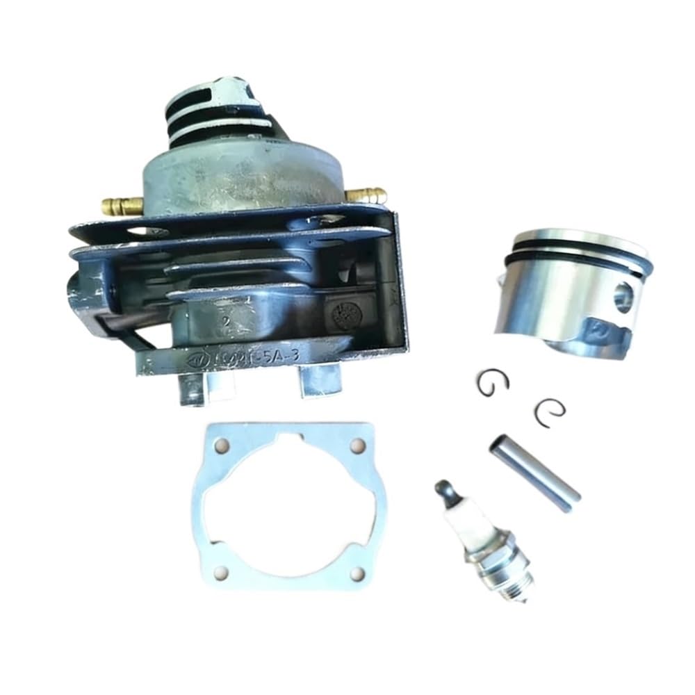Kit cylindre-piston moteur hors-bord 2 temps 3.5 CV avec bougie d'allumage