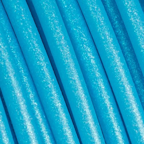 Image of Polymaker Panchroma Celestial PLA Filament 1.75mm for 3D Printer, Blue | Neatly Wound Glitter PLA for Easy Print & Smooth Feeding, Compatible with Bambu Lab & Most 3D Printers