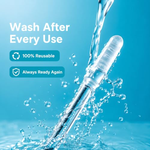 Image of Reusable Sticky Ear Cleaner Tool Set, 24 Pcs Soft Silicone Adhesive Ear Wax Removal Sticks with Washable Resin Tips for Safe Ear Cleaning, Reusable Ear Pick Kit for Adults and Children