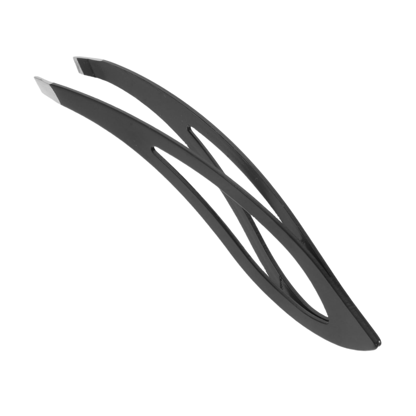 CALLARON Facial Hair Tweezers Set Stainless Steel Eyebrow Tweezers Slant Tip for Easy Eyebrow Removal and Care