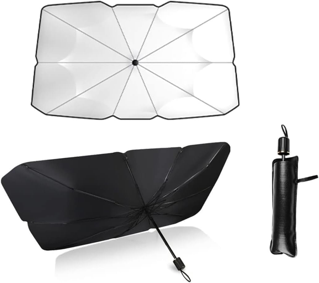 Huiloogye Sunshade for Car Windshield Foldable Sunshade Umbrella for BMW 2 Series F45 F46 Gran/Active Tourer 2014-2020, Car Front Window