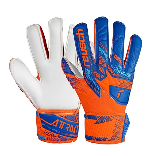 Reusch Attrakt Starter Goalie Gloves, Soccer Goalkeeper Gloves Breathable, Flexible, Durable, for...
