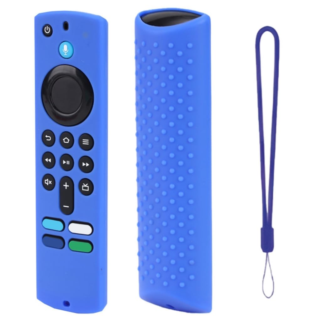 Tsophreniq Silicone Remote Cover Shockproof Design AntiScratch NonSlip Grip for Stick 3rd Gen/4K Remote Shell Cover