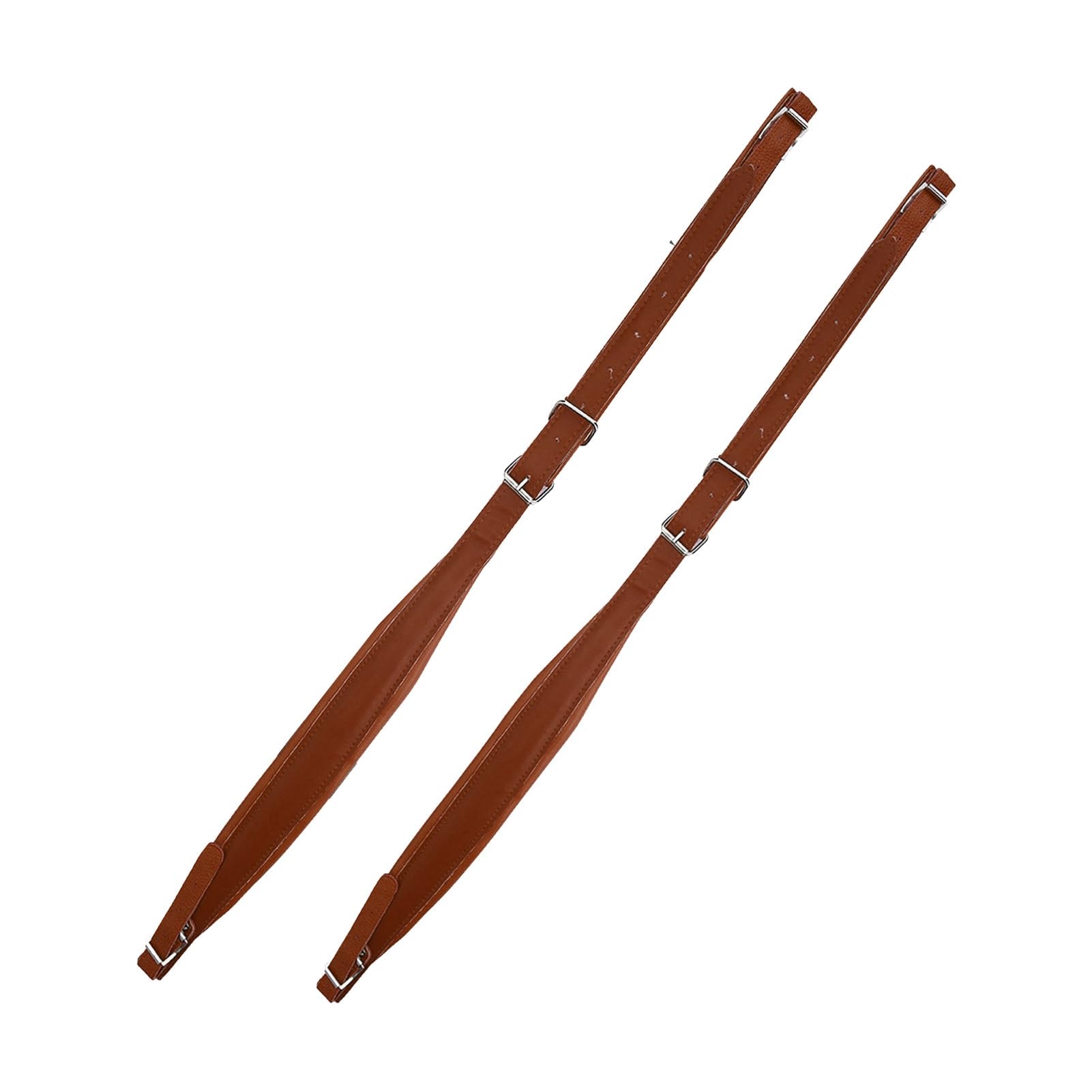 Bnineteenteam Sangles accordéon, bandoulière réglable en Cuir PU Bandoulière accordéon Réglable Doux et résistant à l'usure pour accordéons Basses 16-120 (Blanc, Rouge, Café, Noir)