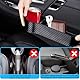 Ruayia Auto Lückenfüller Organizer, 2 Stuck Konsole Seitentasche Aufbewahrungsbox, Auto Organizer für Vordersitz Lücke Füllen, PVC Autositz Lücke Lagerung Tasche für Handys, Karten, Münz, Brillen