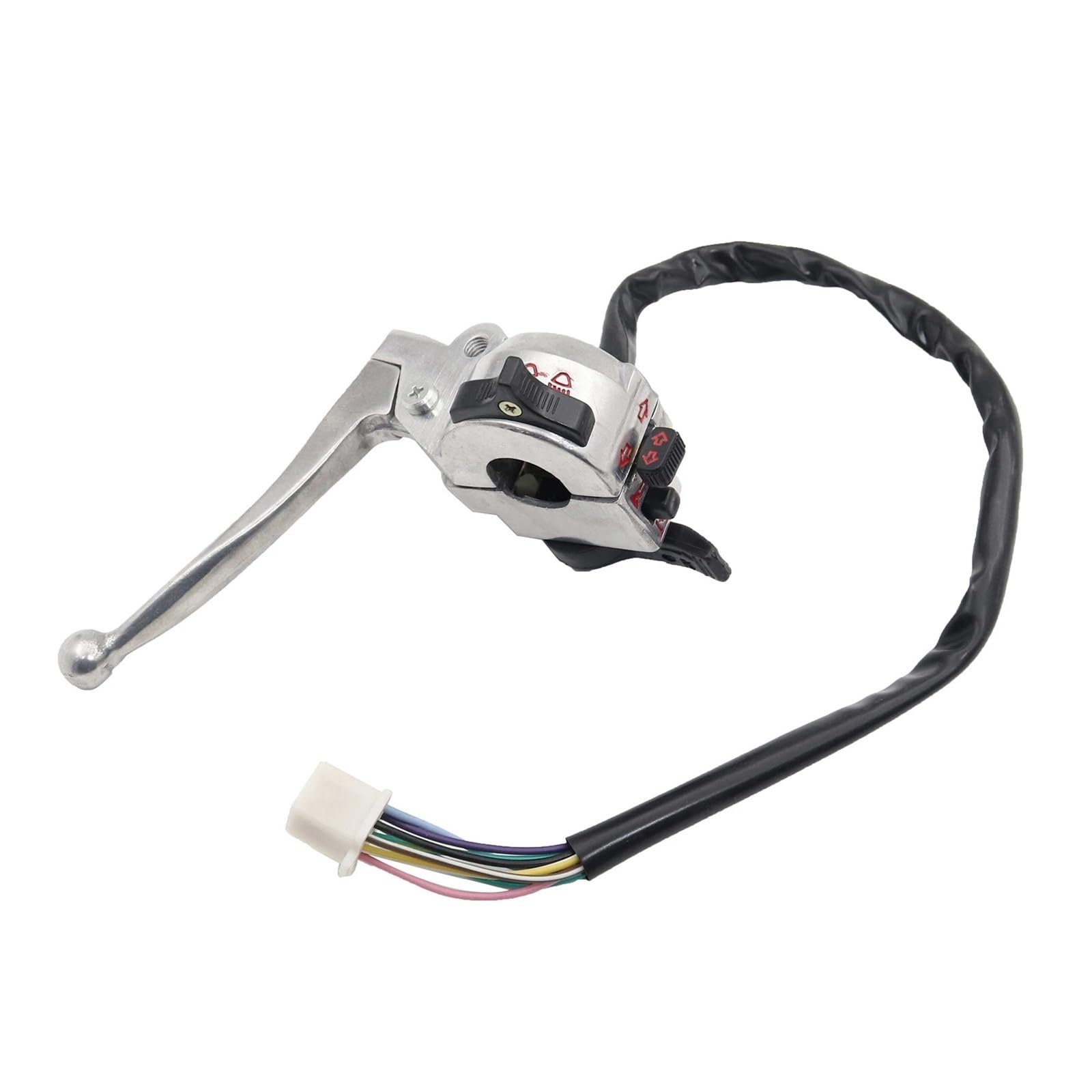 Empuñaduras Manillar Empuñaduras De Interruptor De Manillar Derecho E Izquierdo De Motocicleta para Z50 Z50A Z50J Z50R Trail para Monkey Piezas De Mono Funda De Goma para Manillar