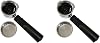 2 Set 51mm Bottomless Coffee Reusable Filters Portafilter for Homix Holder 60mm 15-20Bar for Espresso Coffee Maker Parts