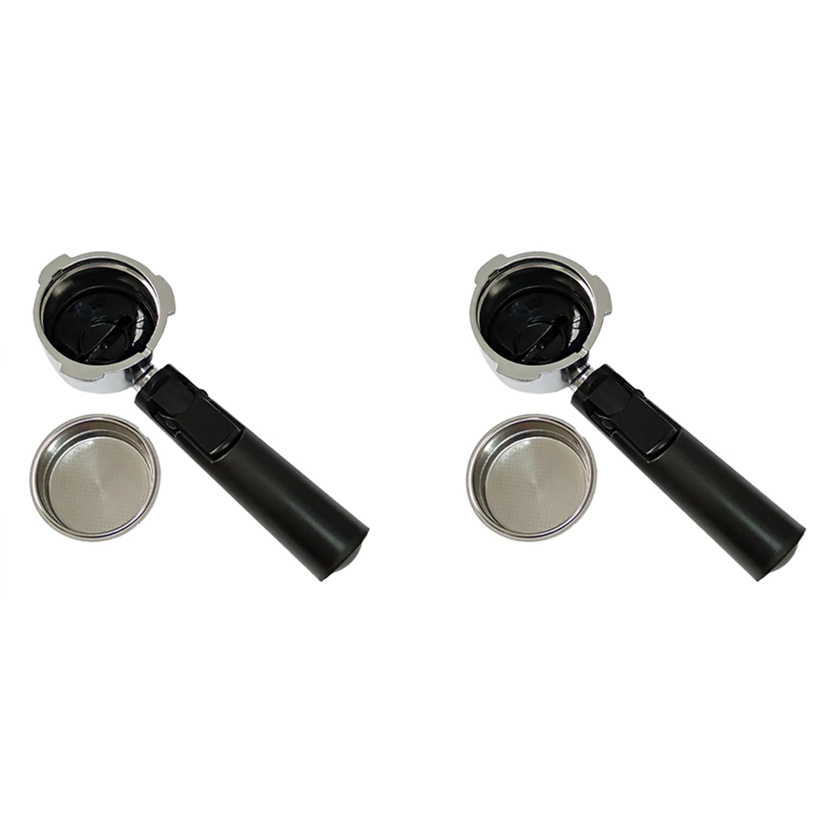 Filtre à café réutilisables 51mm lot de 2 pour porte-filtre Homix machine expresso