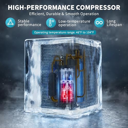 villastar Swimming Pool Heaters, Pool Heater for Above Ground Pool, Inground Pool Heater, Up to 5000 Gallons Fit 15/18/24 Foot Pool,16000 BTU/hr, 110V Pool Heater YC-005-N12024