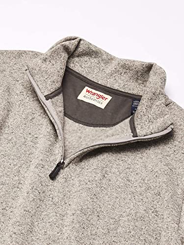 Image of Wrangler Authentics Men's Long Sleeve Fleece Quarter-zip