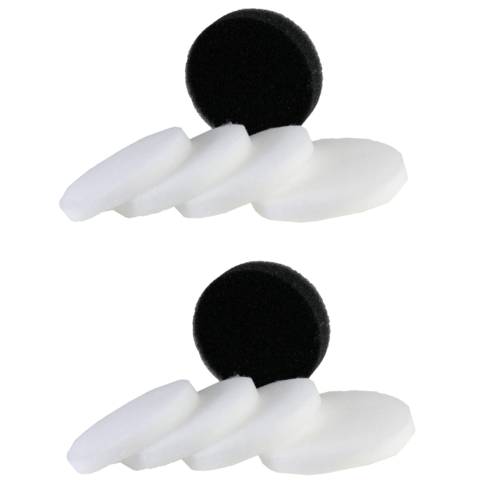 Replacement Canister Filter Pads Compatible with SUNSUN HW-604B Filter Floss Aquarium Sponge Media (2-Pack)