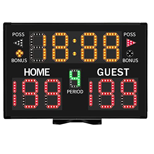 Tableau d'affichage de basket-ball numérique pour simplifier l'arbitrage