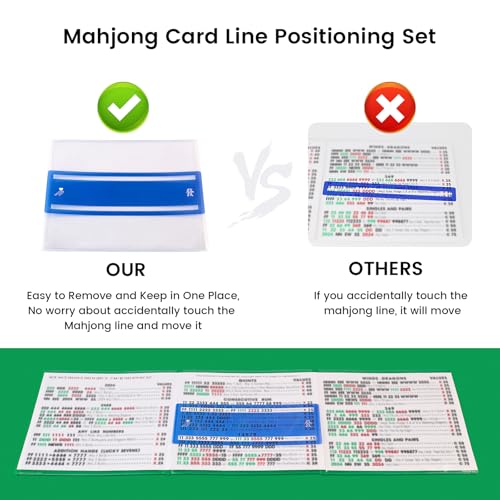 Mahjong Card Line Positioning Set miniatura 4