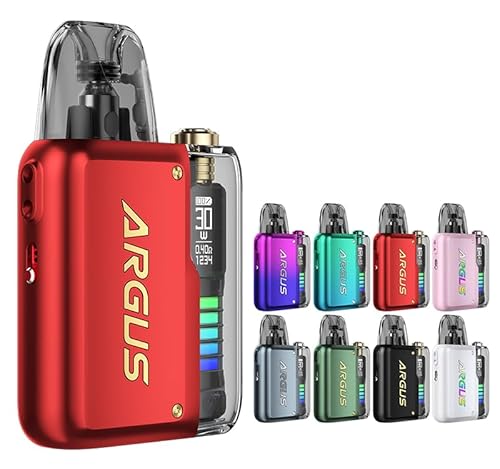 ブープー ARGUS P2 Pod オーガスP2 VOO POO スターターキット ポッド アーガス 電子タバコ VAPE ベイプ 本体 MTL RDL (Ruby Red)