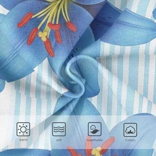 Blue Lilies Undies for Toddler Girls, Underwear Girls, 2T–8 Years3