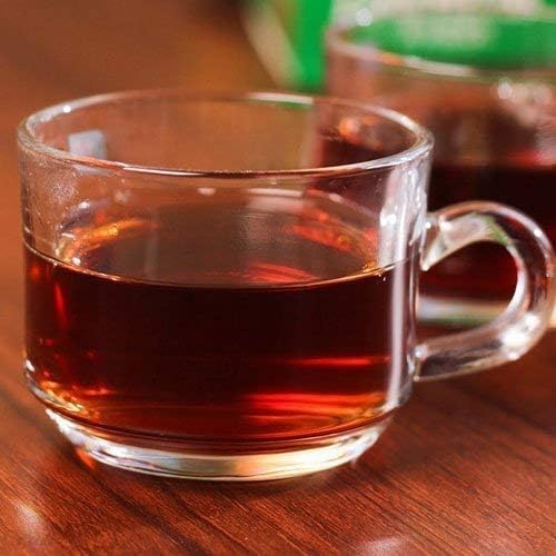 Home-Cart Glass Imported Tea Coffee Cup (Transparent, 150 ml) Set of 6 Pieces 1