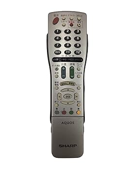 Amazon.co.jp: シャープ テレビリモコン GA812WJSA : 家電＆カメラ