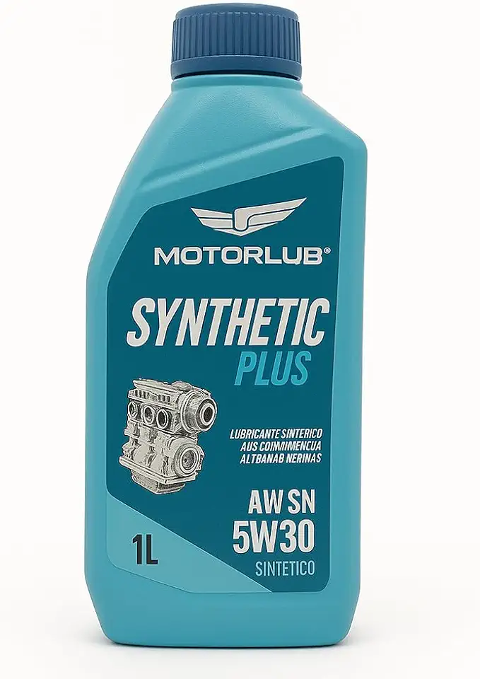 Oleo De Motor 5w30 Api Sn Sintético Plus 1 Litro