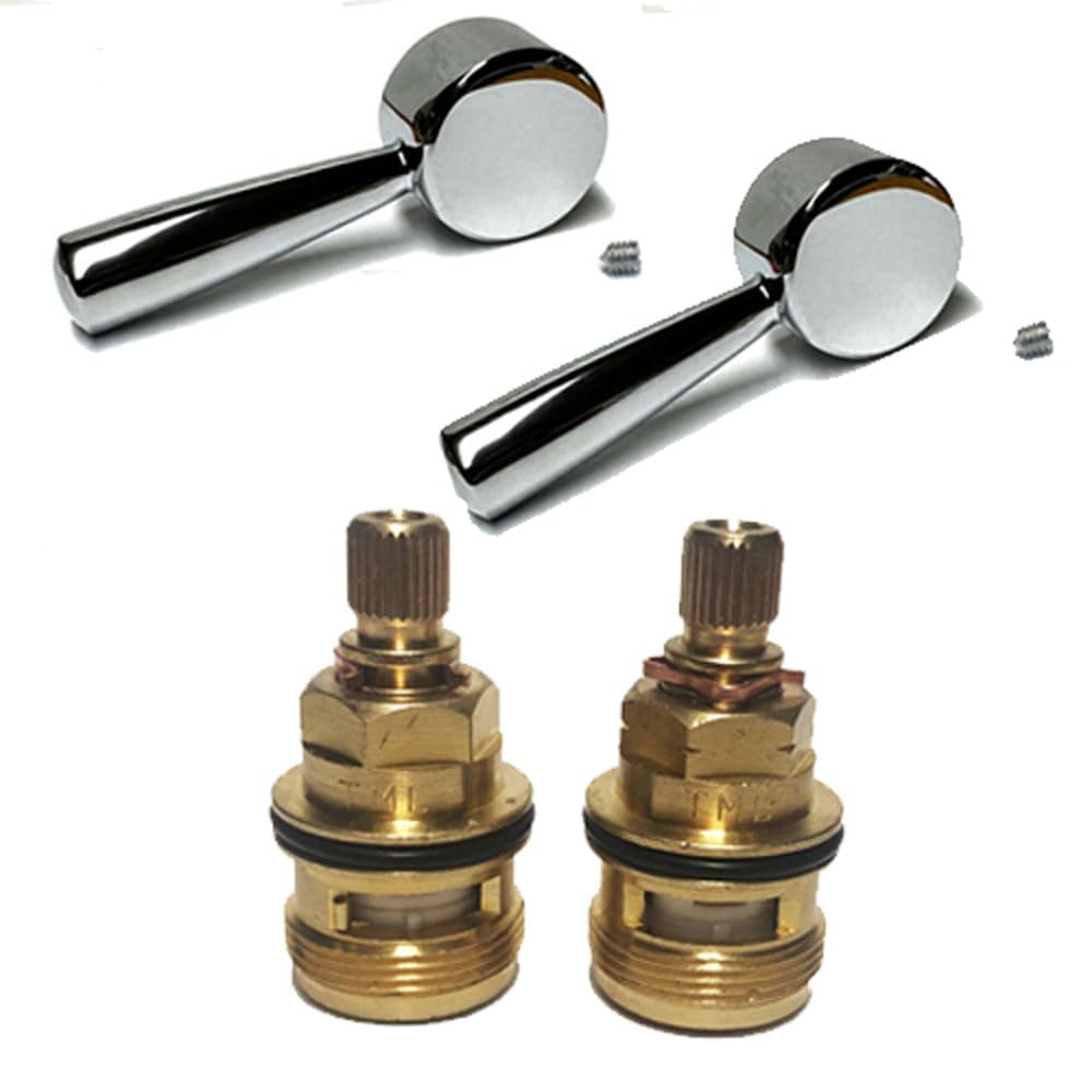 Tml Chrome Compatible Handle Reviver And Cartridges Valves Kit For Franke Ascona Kitchen Mixer Monobloc Tap Lever Fits Sp3735 3735R